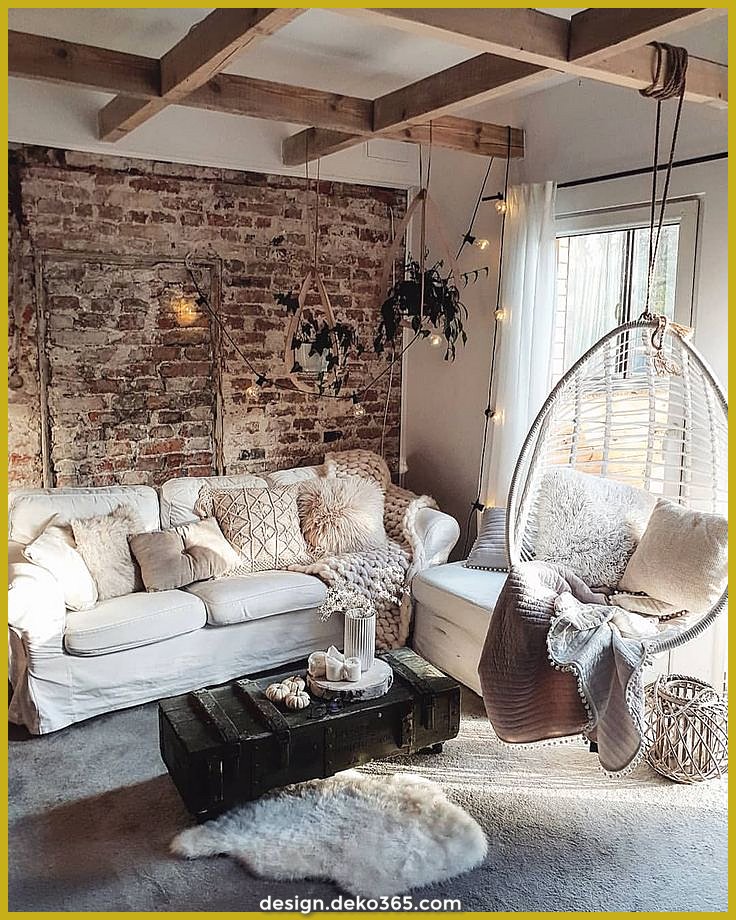 wohnzimmer sie dekorieren wandideen inspirierenden rustikale deko365 elegantes thenordroom apartementdecor interiorfun inspiring einrichtungsideen
